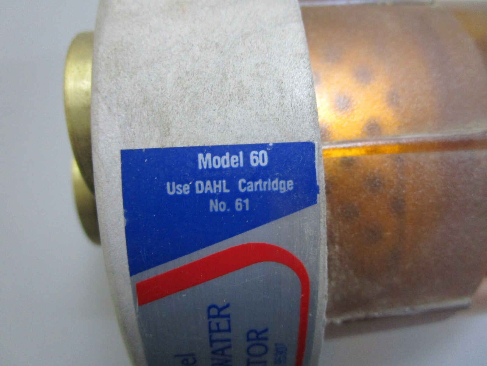 *NEW* 0820 Dahl Fuel Filter/Water Separator Model 60