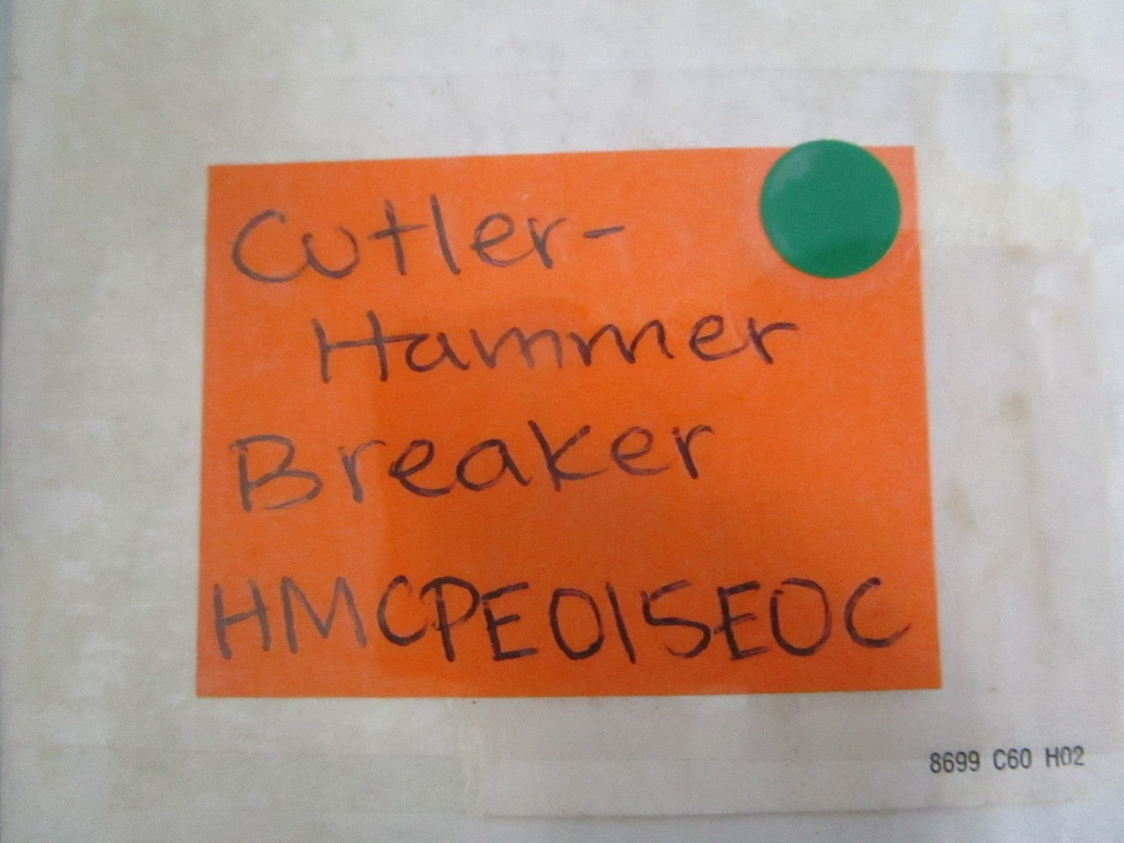 Cutler-Hammer HMCPE015E0C Motor Circuit Protector 3P 15A 480V NEW OEM 0820