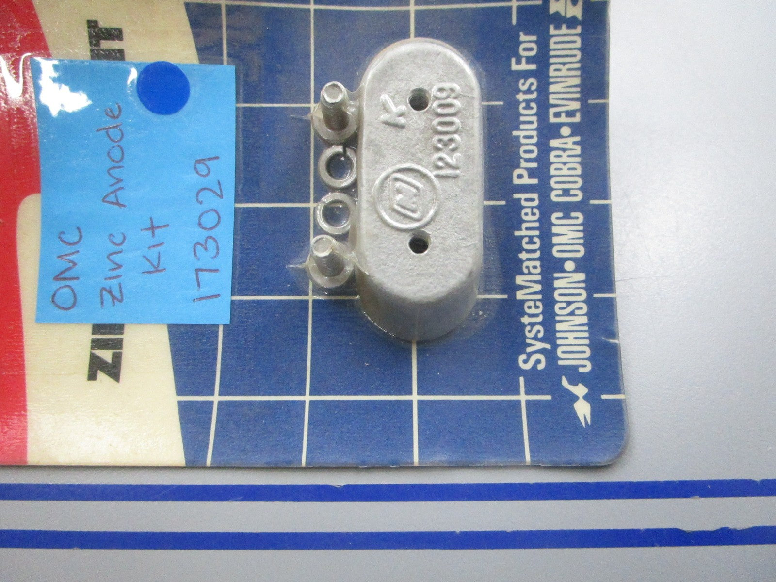 NEW OEM 173029 0173029 OMC Johnson Evinrude Zinc Anode Kit 0810