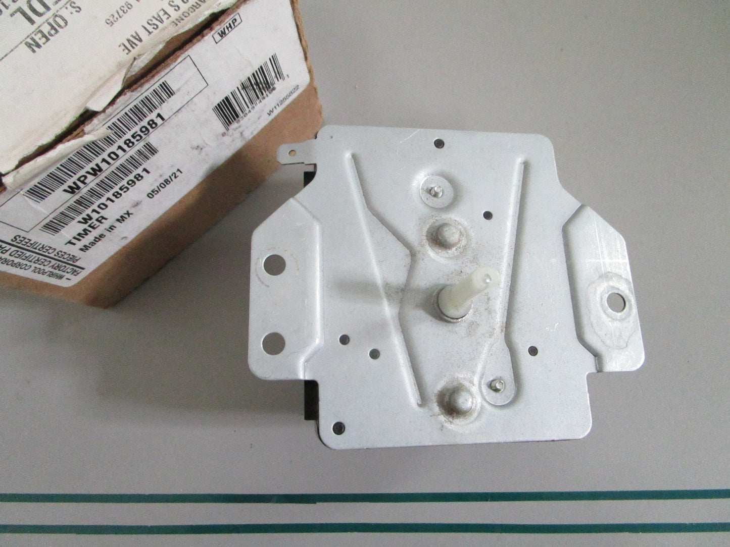 NEW OEM W10185981 Whirlpool Dryer Timer 0820