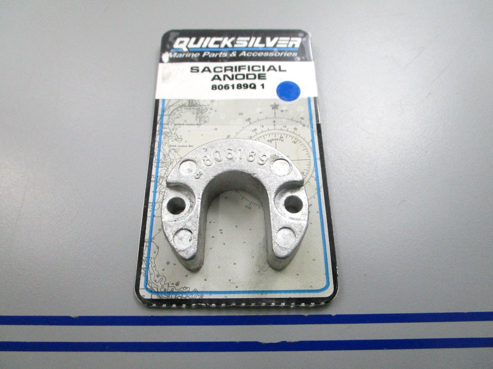 NEW OEM Mercury Quicksilver 806189Q 1 Sacrificial Anode 0810