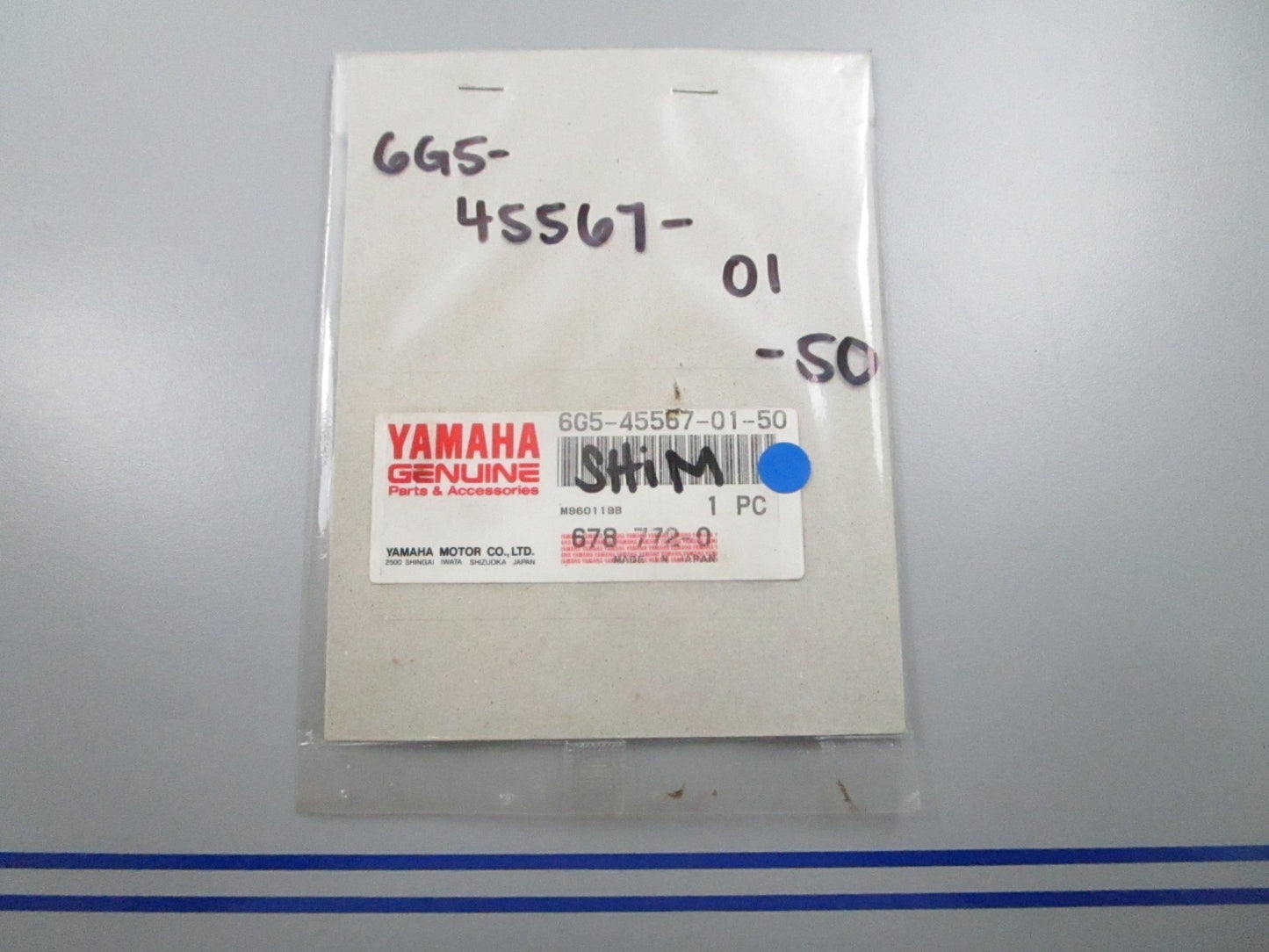 *NEW OEM* 0810 Yamaha Shim 6G5-45567-01-50
