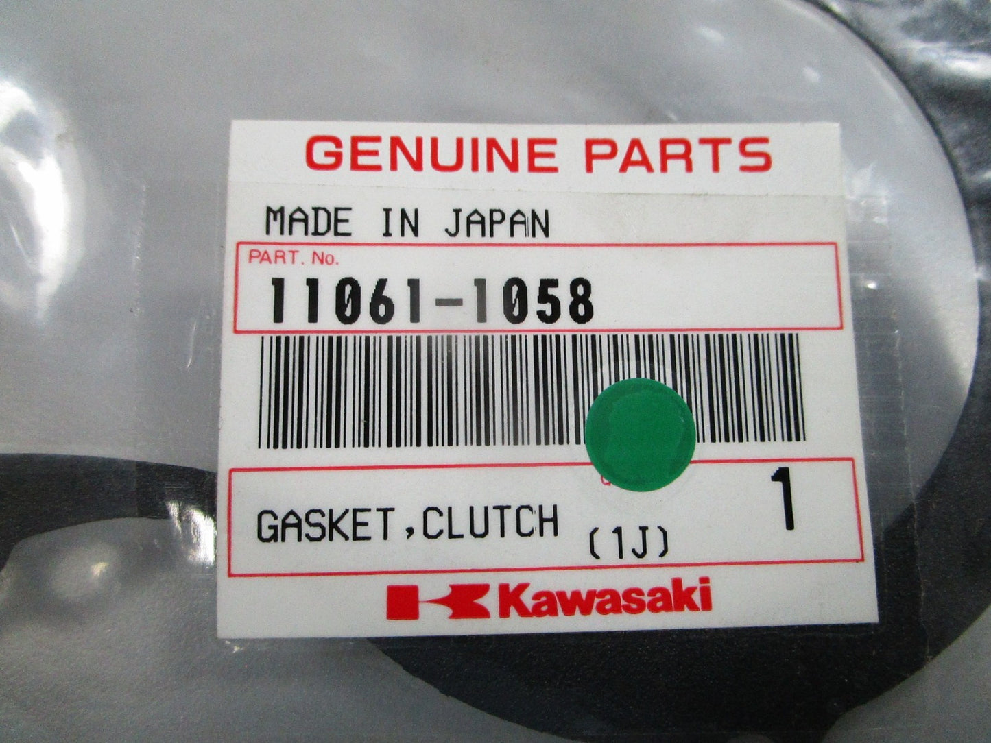 NEW OEM 11061-1058 Kawasaki Clutch Gasket 0810