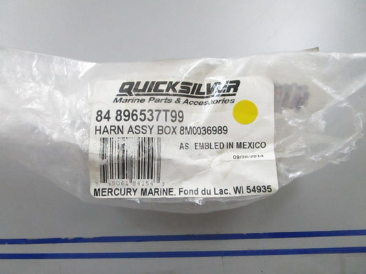 *NEW OEM* 0810 Mercury Quicksilver Box Harness Assembly 84-896537T99