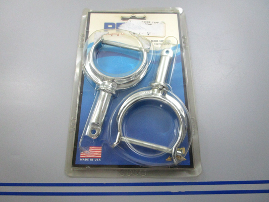 NEW OEM 1227DP0CHR Perko North Rive Type Rowlock Horns 0810