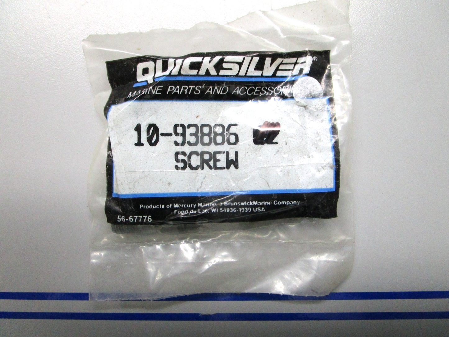 *NEW OEM* (LOT OF 2) 0810 Mercury Quicksilver Screw 10-93886