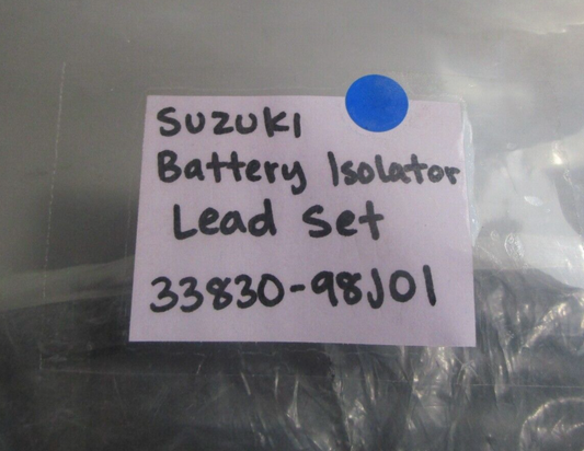 *NEW OEM* 0810 Suzuki Battery Isolator Lead Set 33830-98J01