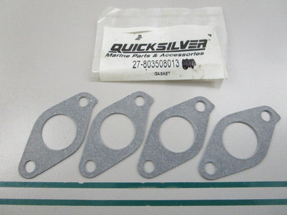 NEW OEM (LOT OF 4) 27-803508013 Mercury Quicksilver Intake Gasket 0810