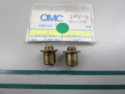 NEW OEM (LOT OF 2) 910203 0910203 OMC Johnson Evinrude Guide 0810