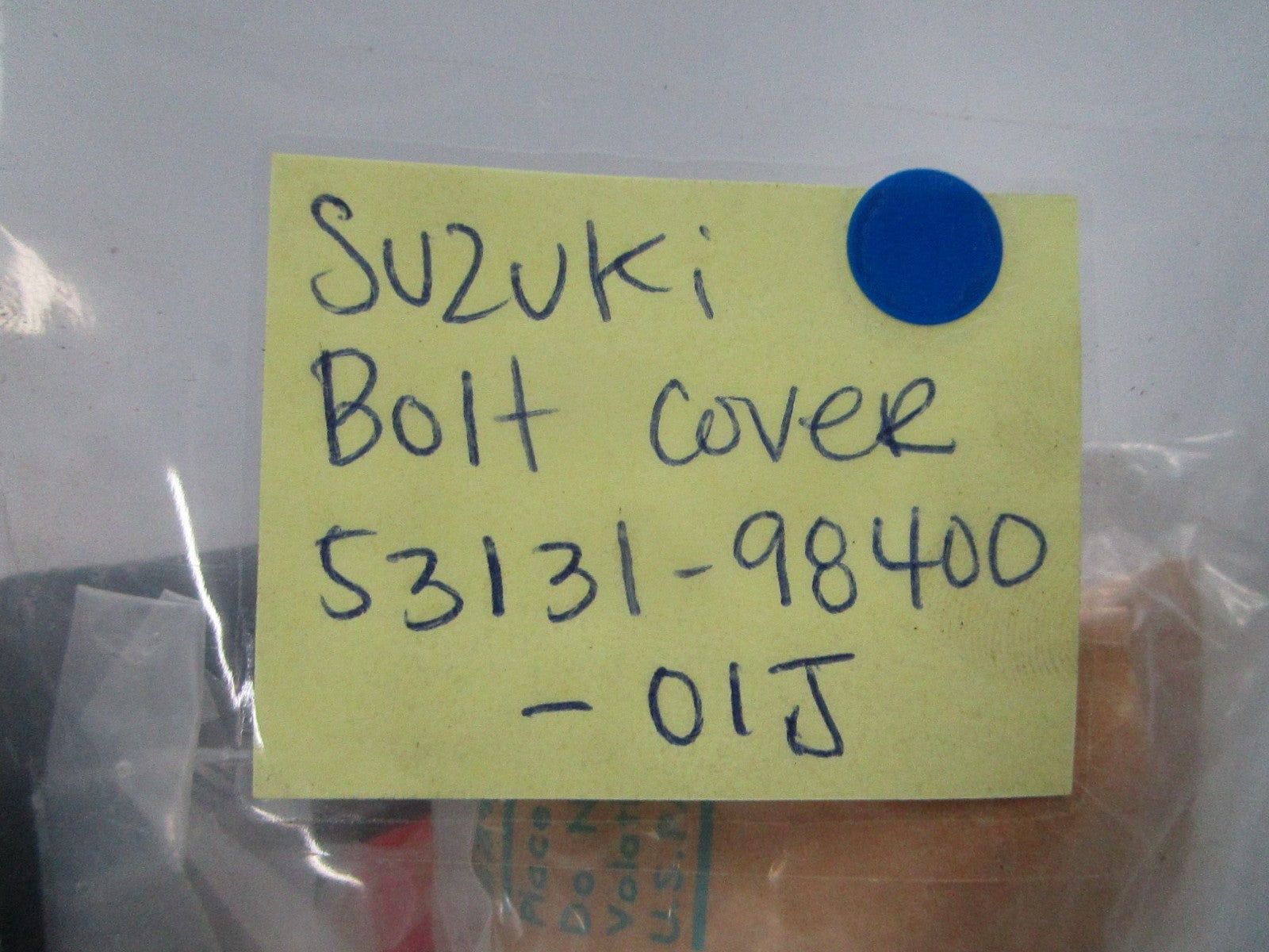 NEW OEM 53131-98400-01J Suzuki Bolt Cover 0810
