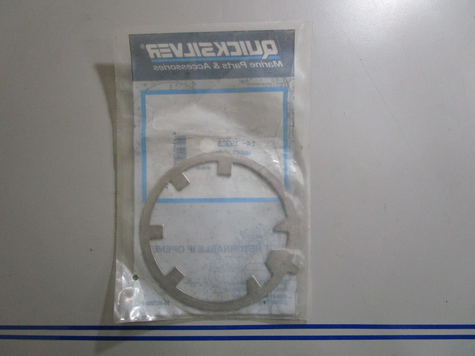 *NEW OEM* 0810 Mercury Quicksilver Keyed Washer 14-18323