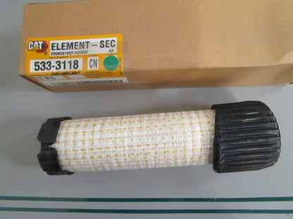 CAT NEW OEM Secondary Air Cleaner Element 533-3118 NOS Excavator Filter 0820