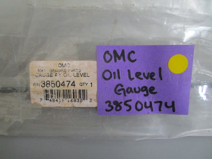 *NEW OEM* 0820 OMC Johnson Evinrude Oil Level Gauge 3850474