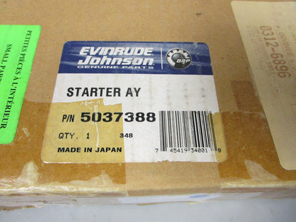 *NEW OEM* 0720 OMC Johnson Evinrude 2006 2007 2.5hp Starter Assembly 5037388