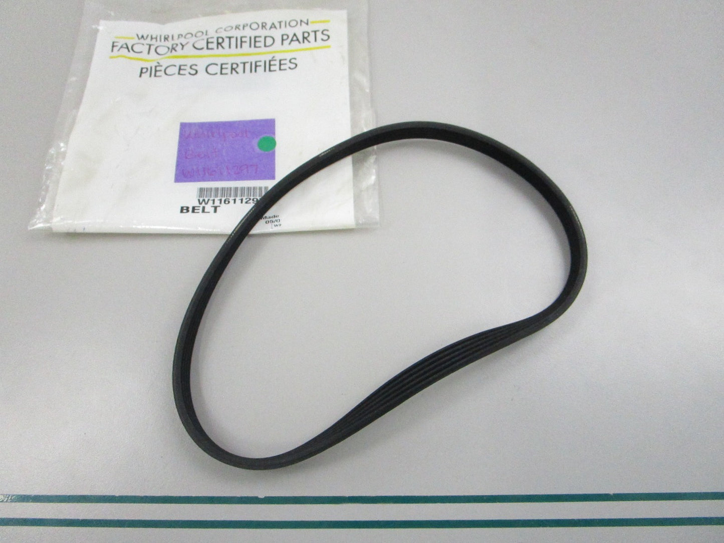 NEW OEM W11611297 Whirlpool Belt 0810