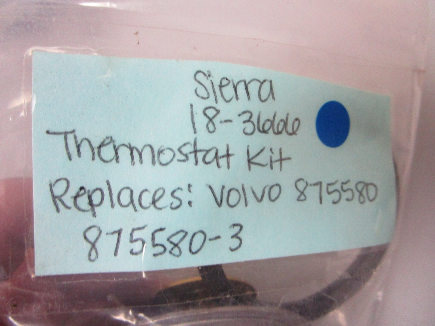 *NEW* 0720 Sierra Thermostat Kit 18-3666 Replaces: Volvo 875580-3