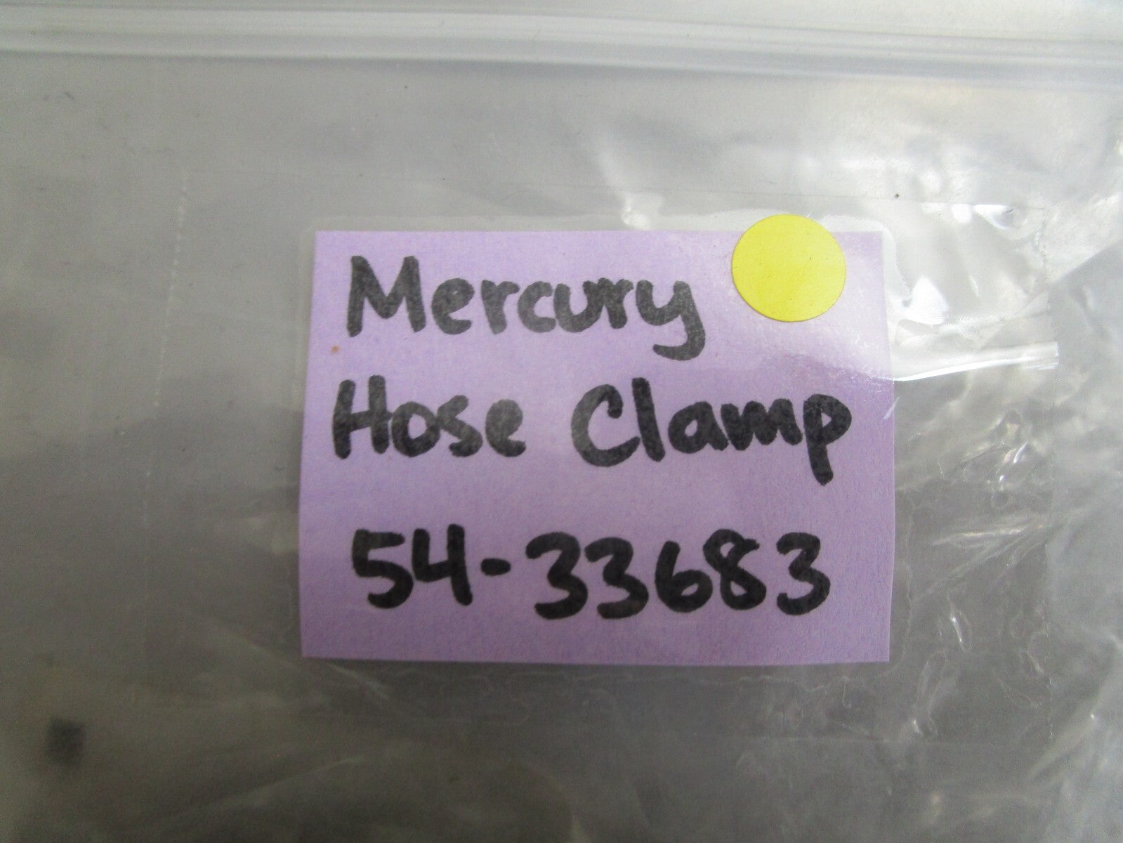 *NEW OEM* 0810 Mercury Quicksilver Hose Clamp 54-33683