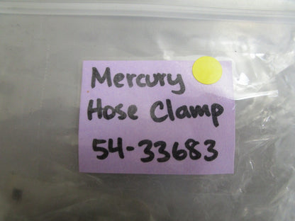 *NEW OEM* 0810 Mercury Quicksilver Hose Clamp 54-33683