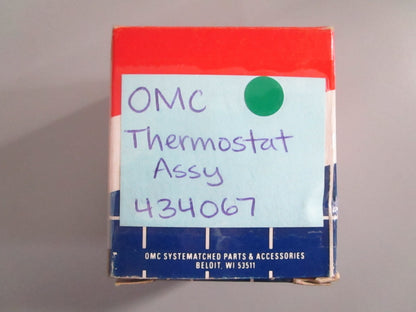 NEW OEM 434067 0434067 OMC Johnson Evinrude Thermostat Assy 0820