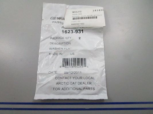 *NEW OEM* (LOT OF 2) 0810 Arctic Cat Washer 1623-931