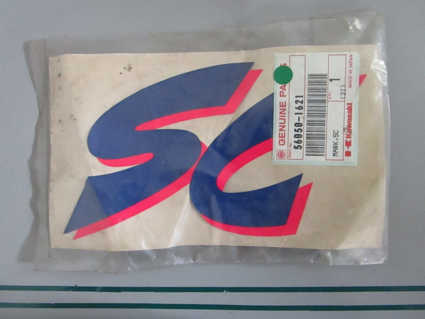 Kawasaki NEW OEM Mark Emblem Decal 56050-1621 Motorcycle NOS Genuine Part 0820