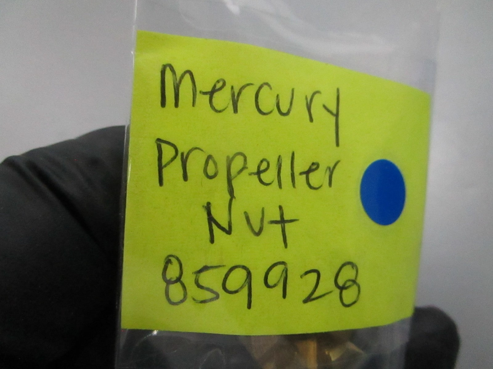 NEW OEM 859928 Mercury Quicksilver Propeller Nut 0810