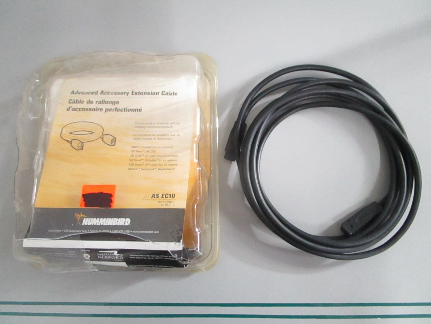 NEW OEM 720050-1 AS-EC10 Humminbird Advanced Accessory Extension Cable 0820