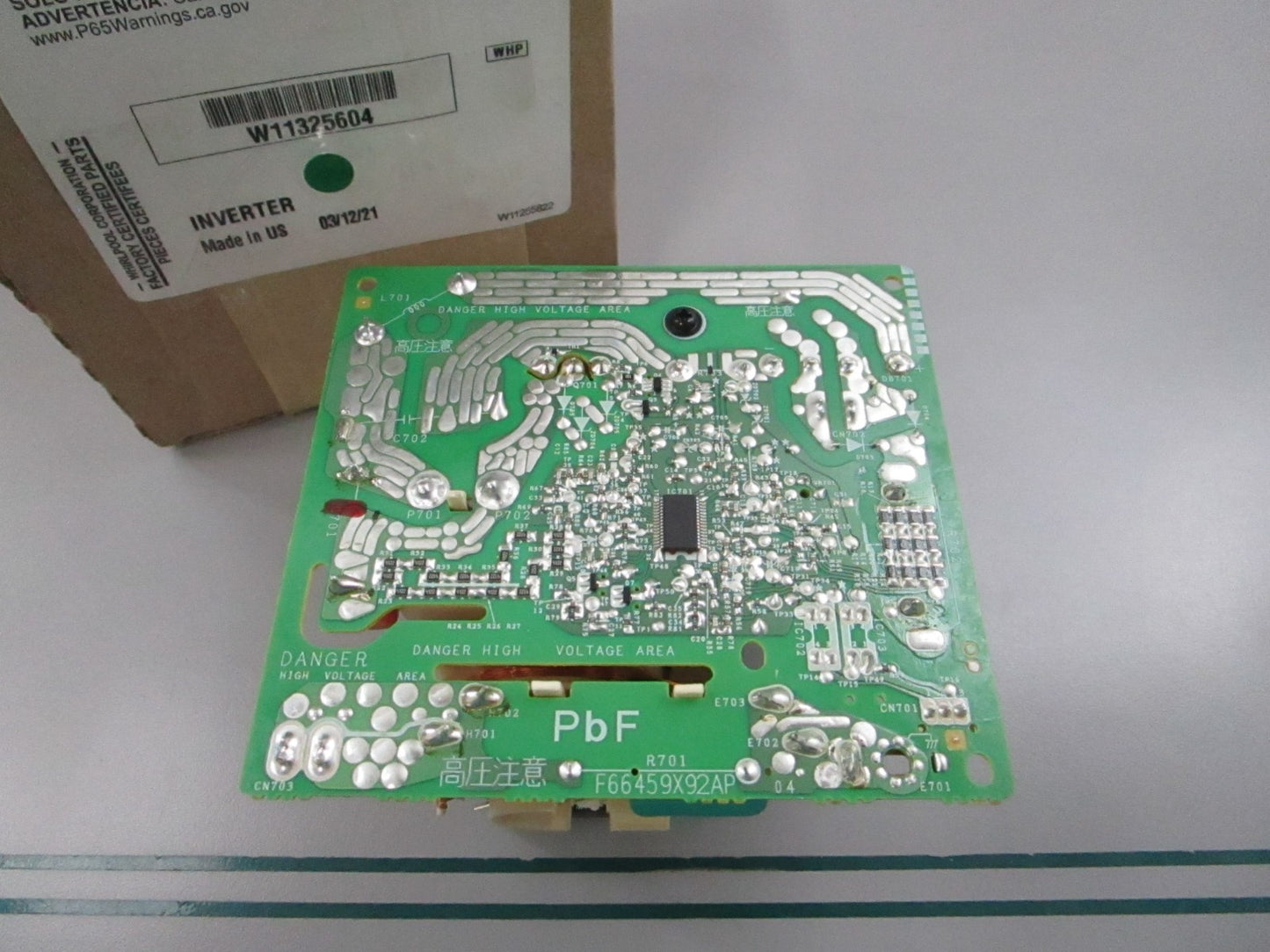 NEW OEM W11325604 Whirlpool Inverter Board 0810