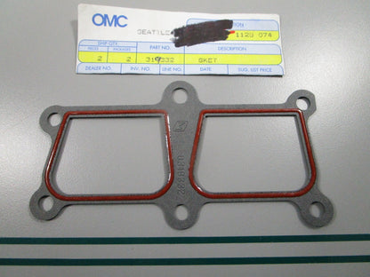 NEW OEM 319332 0319332 OMC Johnson Evinrude Gasket 0810