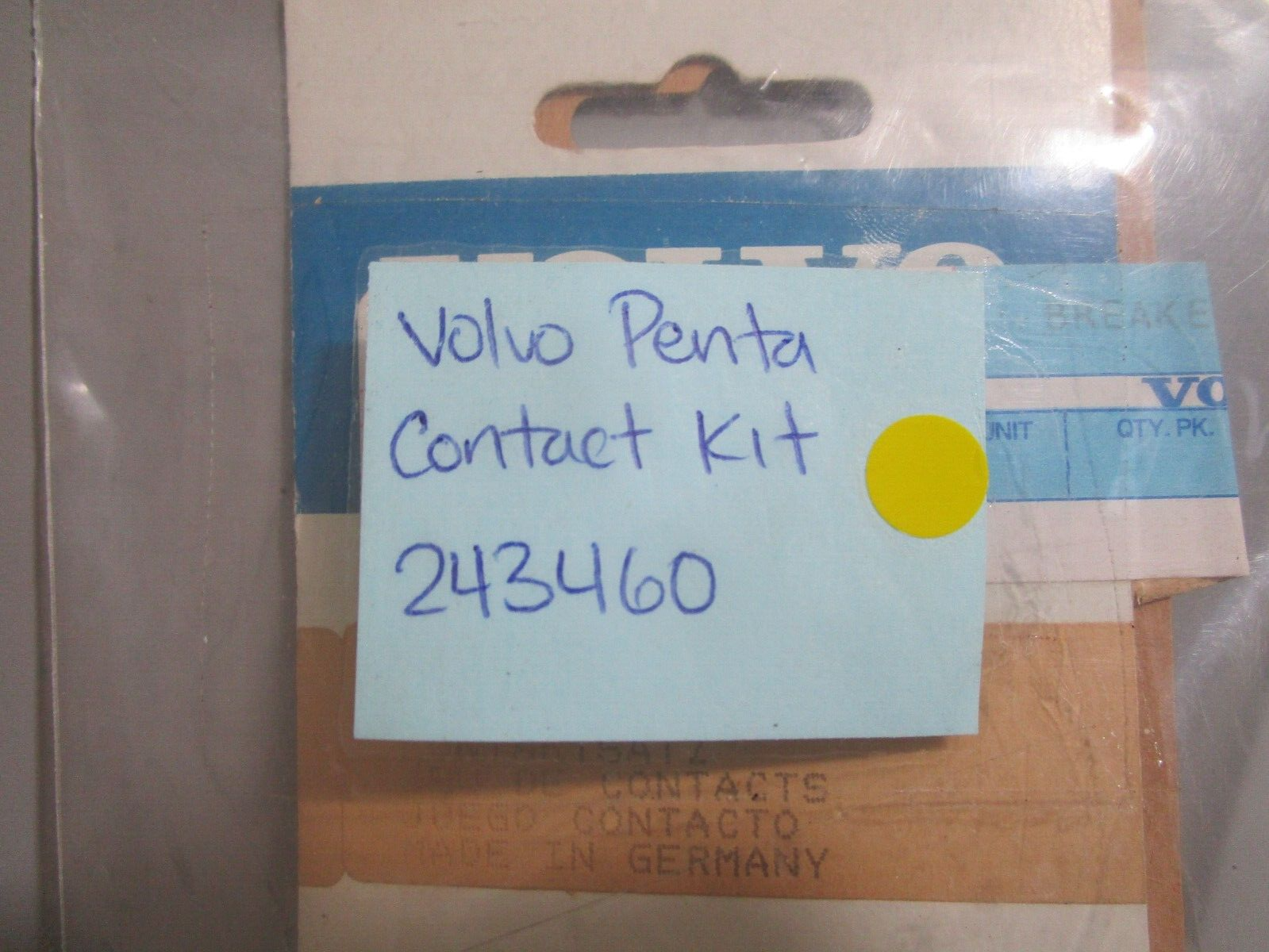 *NEW OEM* 0770 Volvo Penta Contact Kit 243460