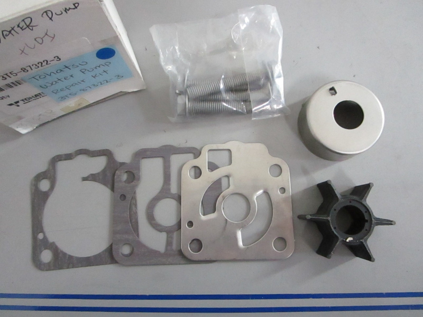 NEW OEM 3T5-87322-3 Tohatsu Water Pump Repair Kit 0820