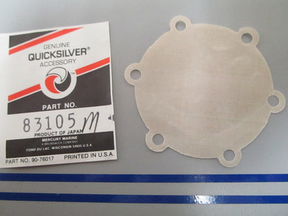 NEW OEM 83105M Mercury Quicksilver Diaphragm 0810