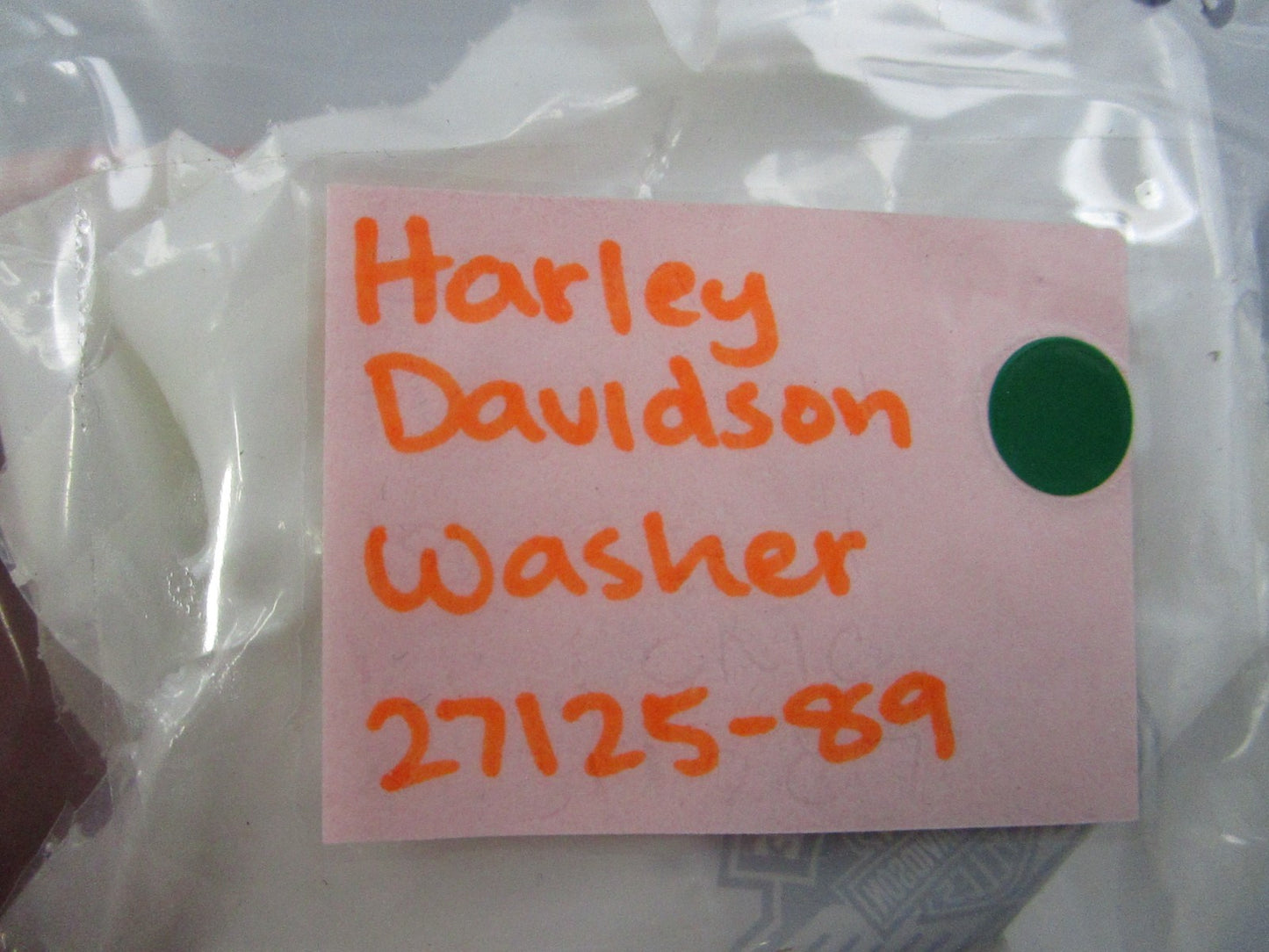 NEW OEM (LOT OF 5) 27125-89 Harley Davidson Washer 0810