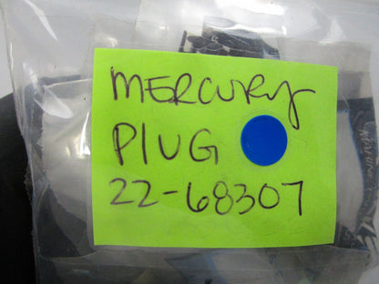 NEW OEM (LOT OF 2) 22-68307 Mercury Quicksilver Plug 0810