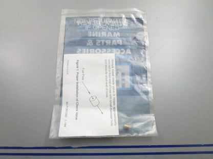 *NEW OEM* 0810 Mercury Quicksilver Check Valve Kit 21-817741A 1