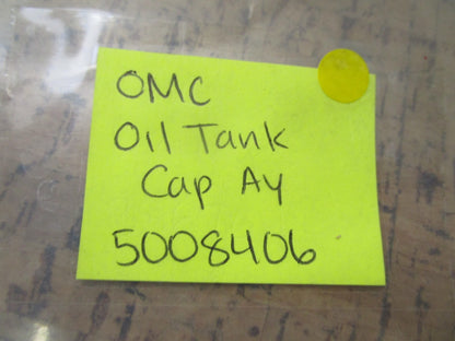 *NEW OEM* 0810 OMC Johnson Evinrude Oil Tank Cap Assembly 5008406