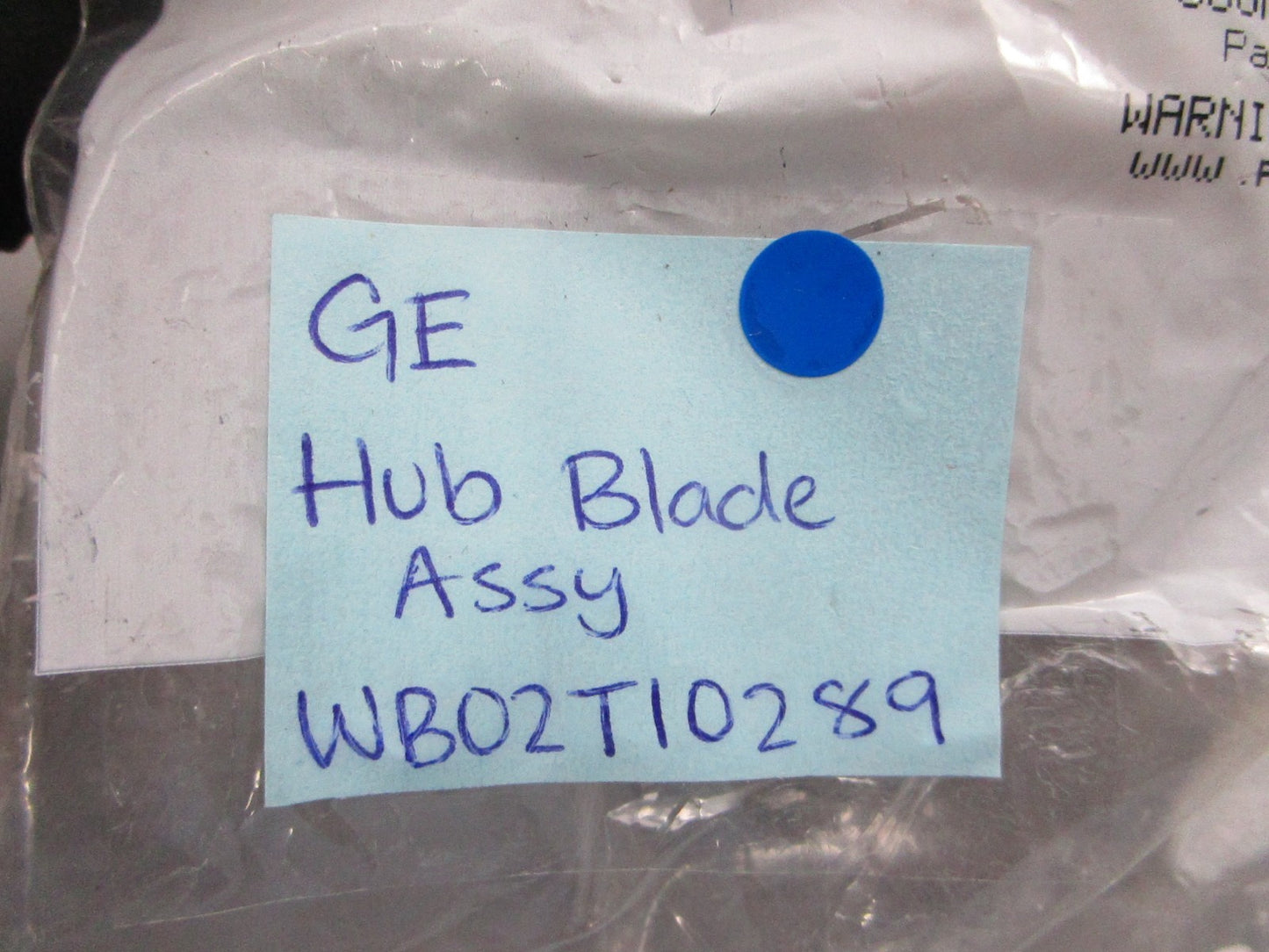 NEW OEM WB02T10289 GE Hub Blade Assembly 0810
