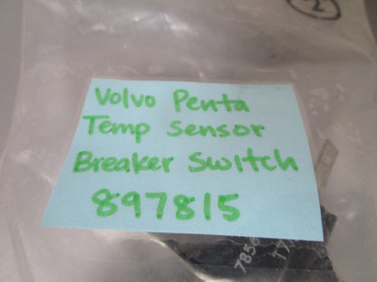 *NEW OEM* 0810 Volvo Penta Temperature Sensor Breaker Switch 897815