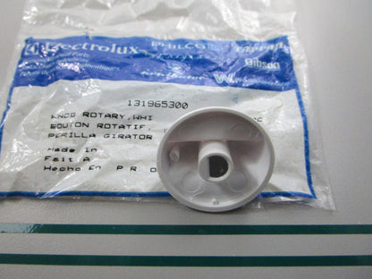 NEW OEM 131965300 Electrolux White Rotary Knob 0810