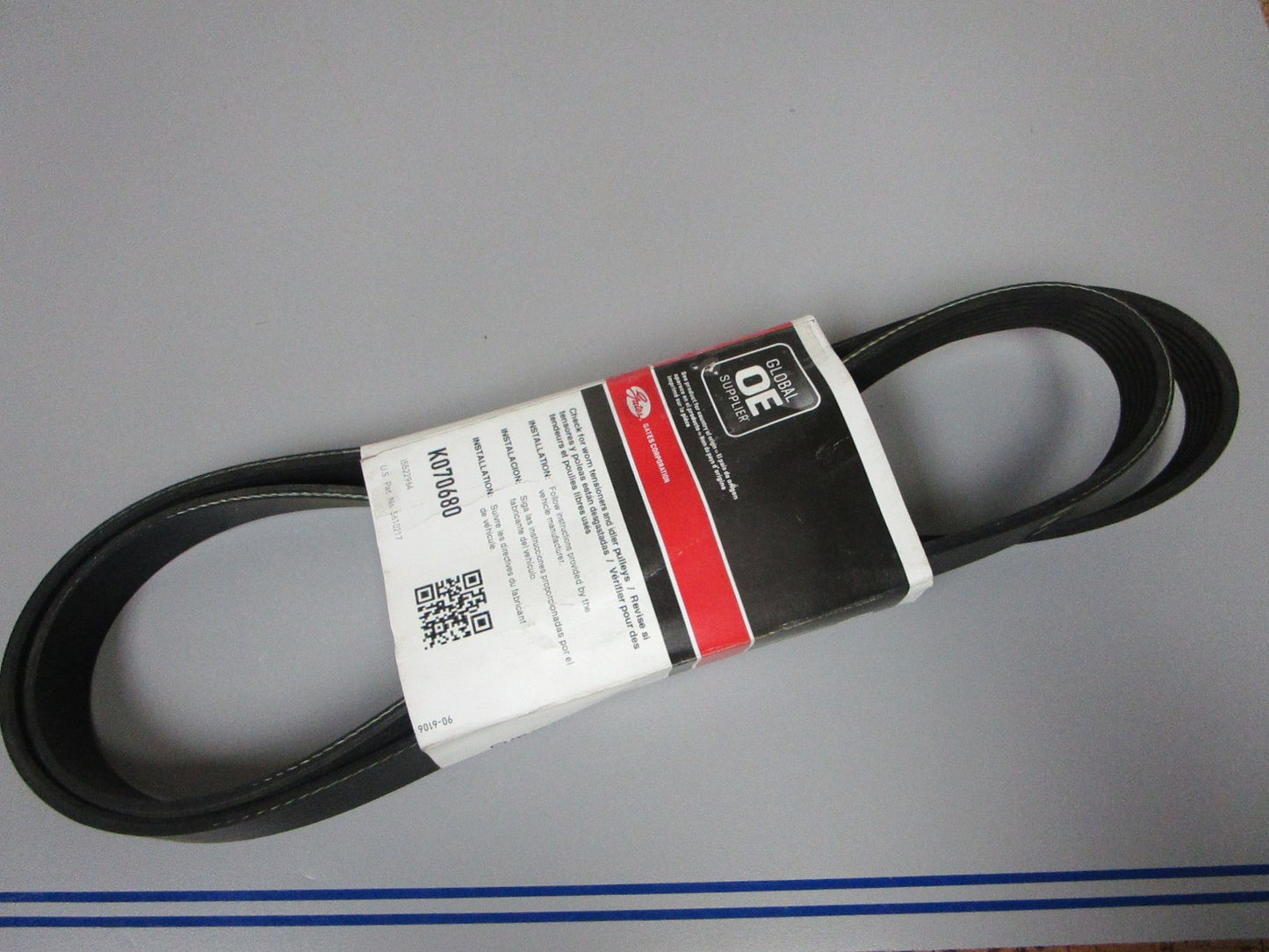NEW K070680 Gates Micro-V 15/16" x 68 ⅝" Serpentine Belt 0720