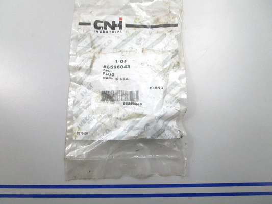 *NEW OEM* 0810 Case New Holland Plug 86598043