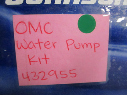 NEW OEM 432955 0432955 OMC Johnson Evinrude Water Pump Kit 0820