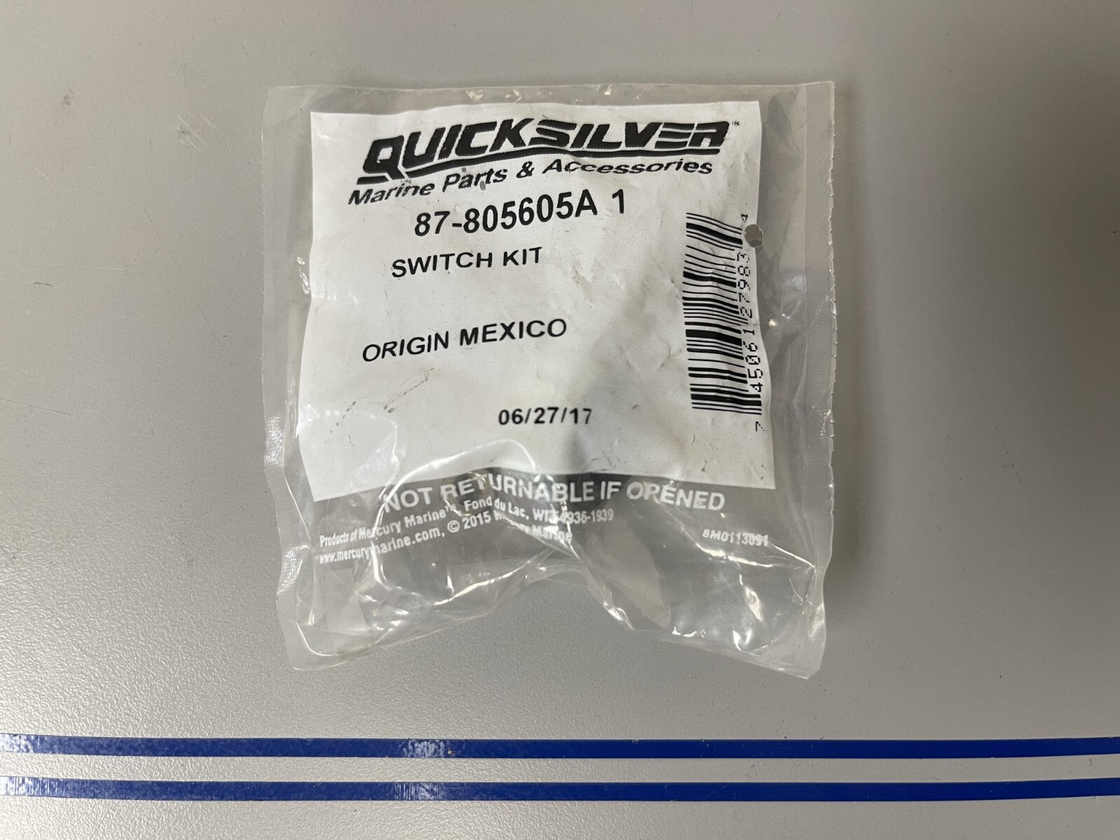*NEW OEM* 0670 Mercury Quicksilver Switch Kit 87-805605A1 805605A1