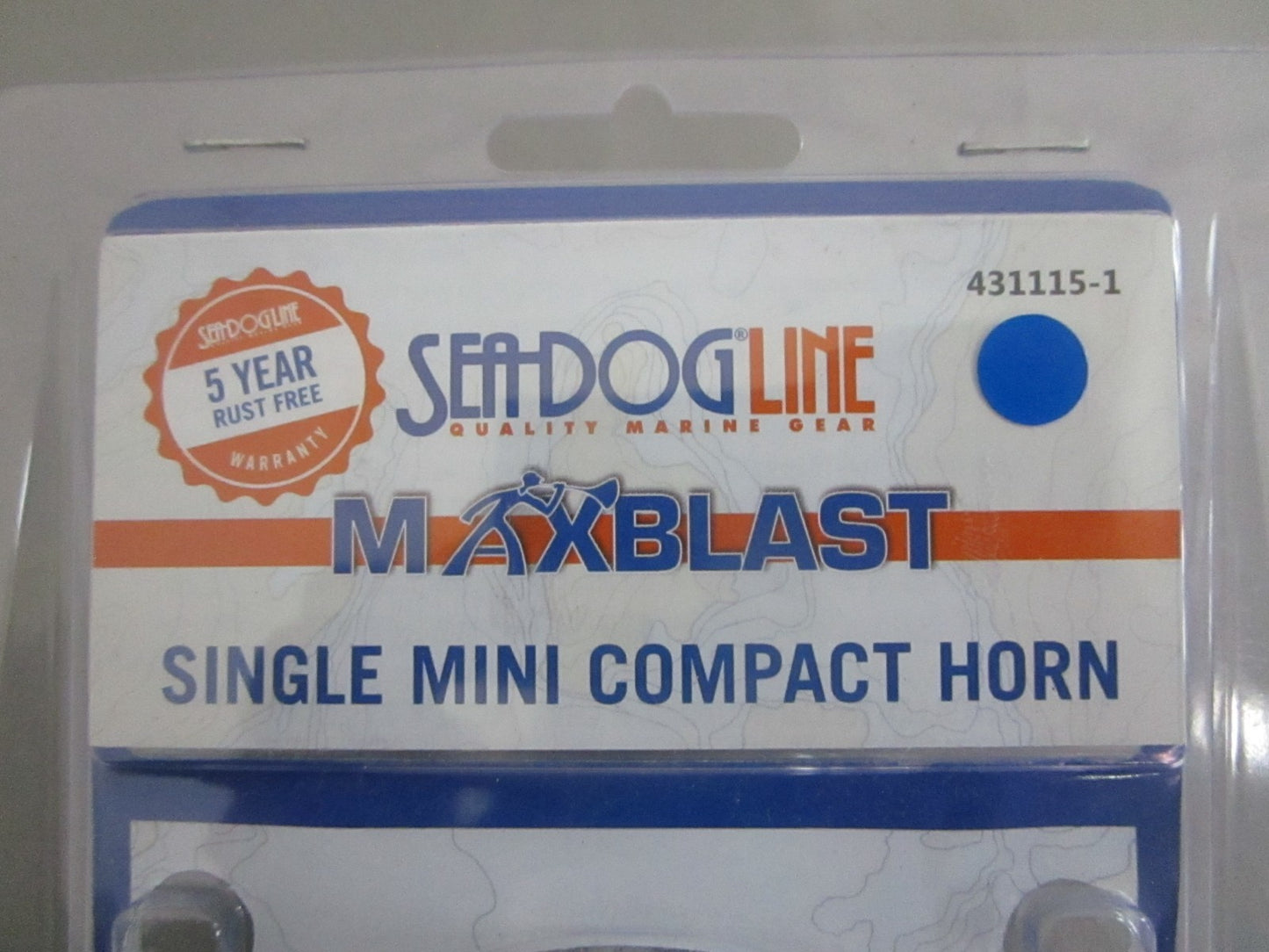 *NEW OEM* 0820 SeaDog Single Mini Compact Horn 431115-1