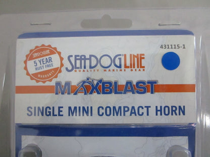 *NEW OEM* 0820 SeaDog Single Mini Compact Horn 431115-1