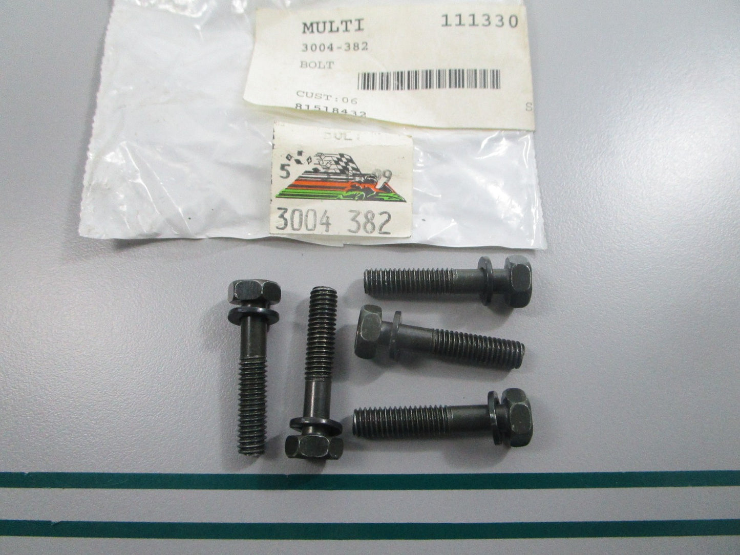 NEW OEM (LOT OF 5) 3004-382 Arctic Cat Bolt 0810
