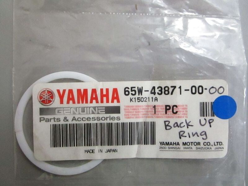 *NEW OEM* 0770 Yamaha Back Up Ring 65W-43871-00-00