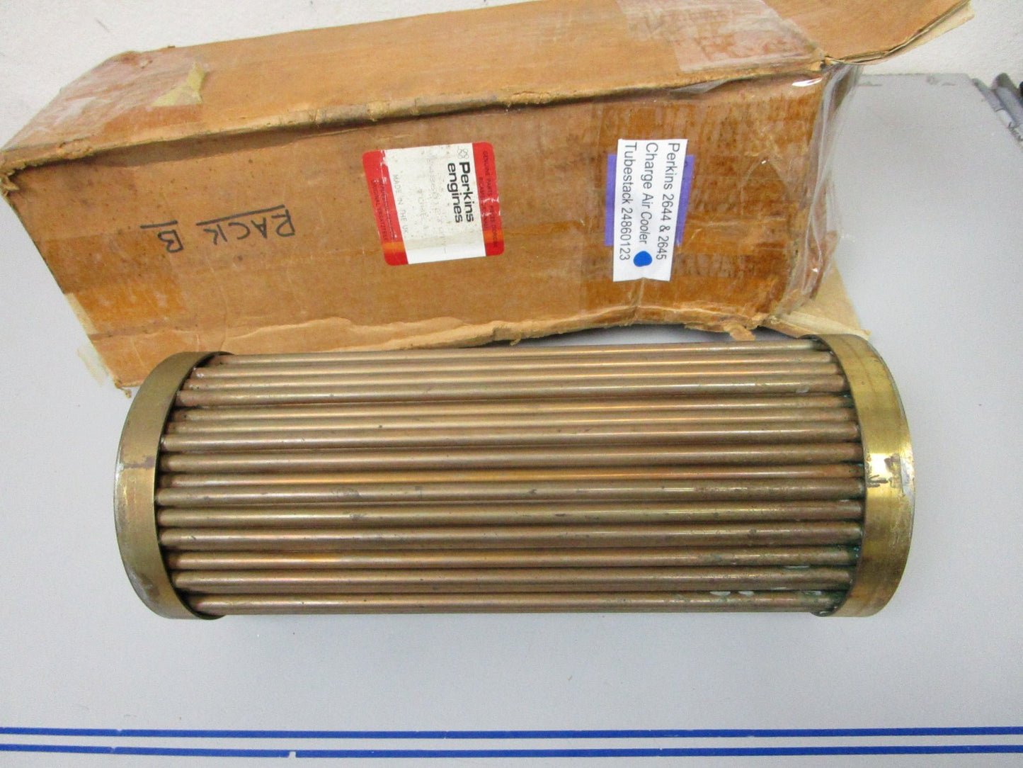 *NEW OEM* 0720 Perkins 2644 / 2645 Charge Air Cooler Tubestack 24860123