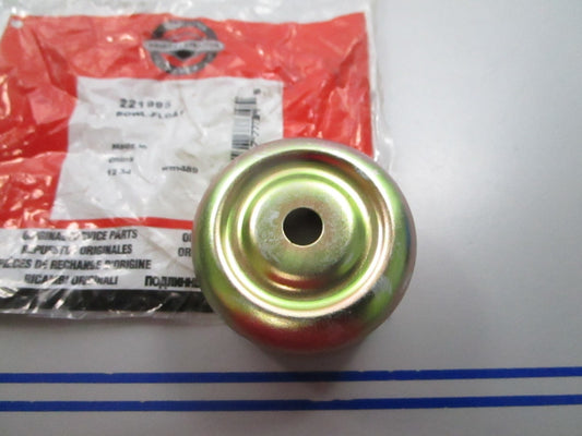 NEW OEM 221995 Briggs & Stratton Float Bowl 0810