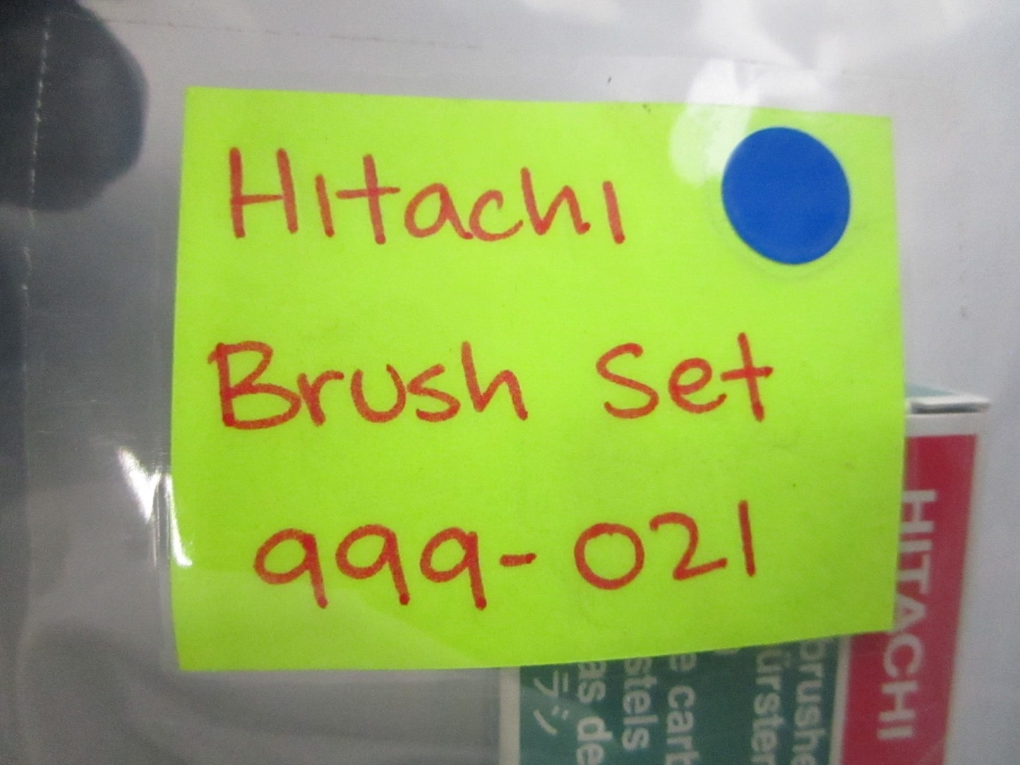 NEW OEM 999-021 Hitachi Brush Set 0810